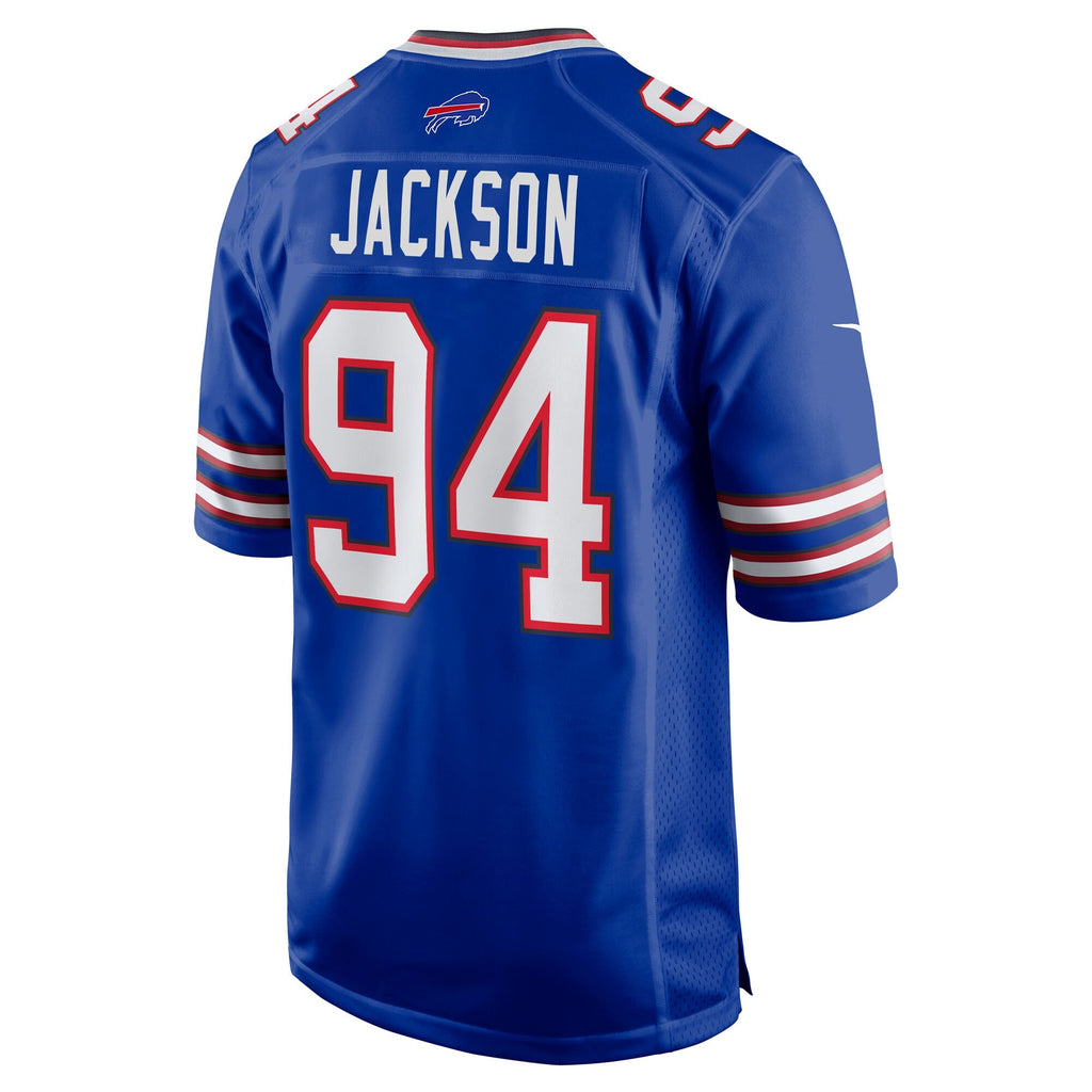 Buffalo Bills Landon Jackson Royal Team Game Jersey