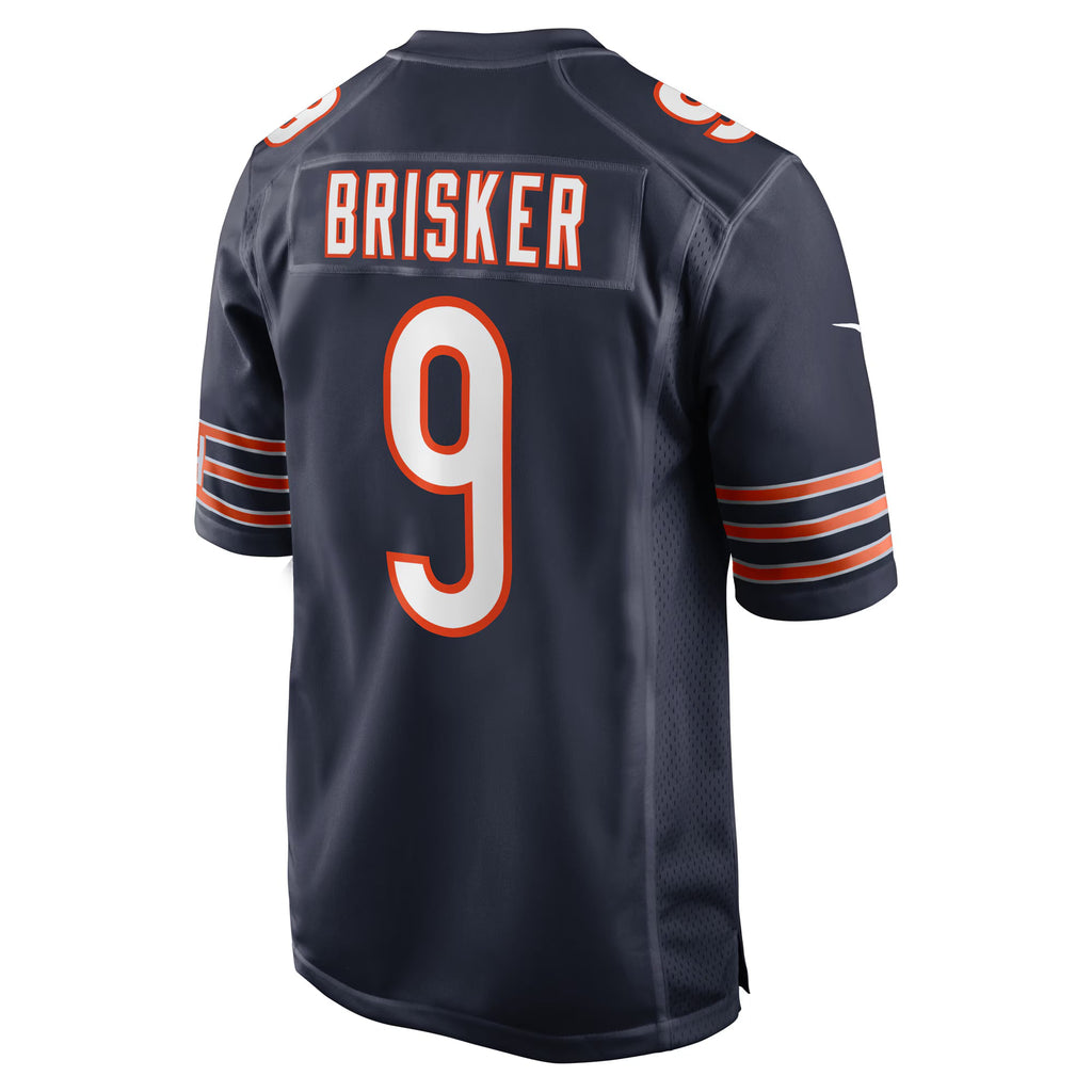 Chicago Bears Jaquan Brisker Navy Game Player Jersey
