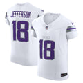 Minnesota Vikings Justin Jefferson White Alternate Vapor F.U.S.E. Elite Player Jersey