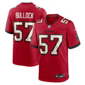 Tampa Bay Buccaneers John Bullock Red Team Game Jersey