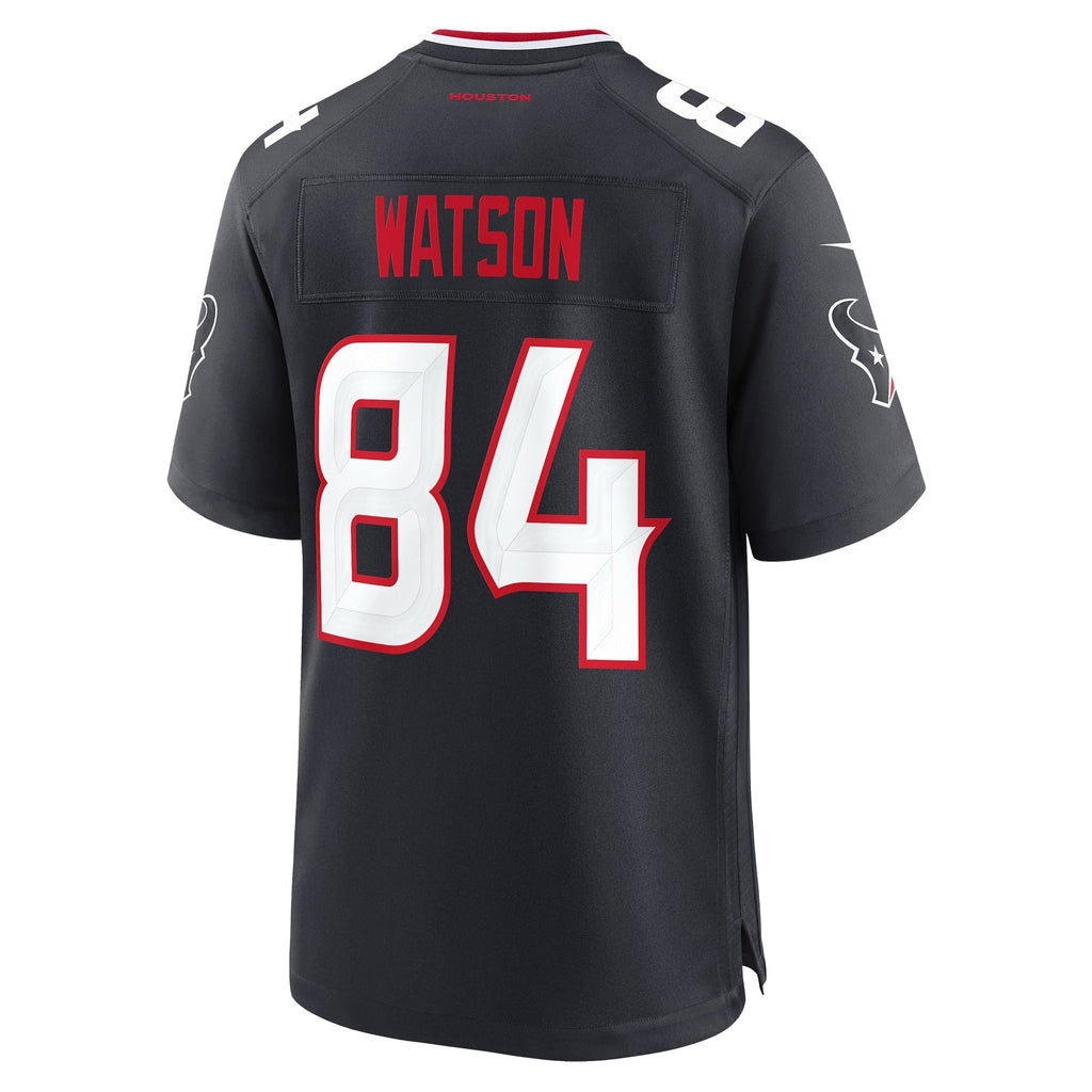 Houston Texans Justin Watson Navy Team Game Jersey