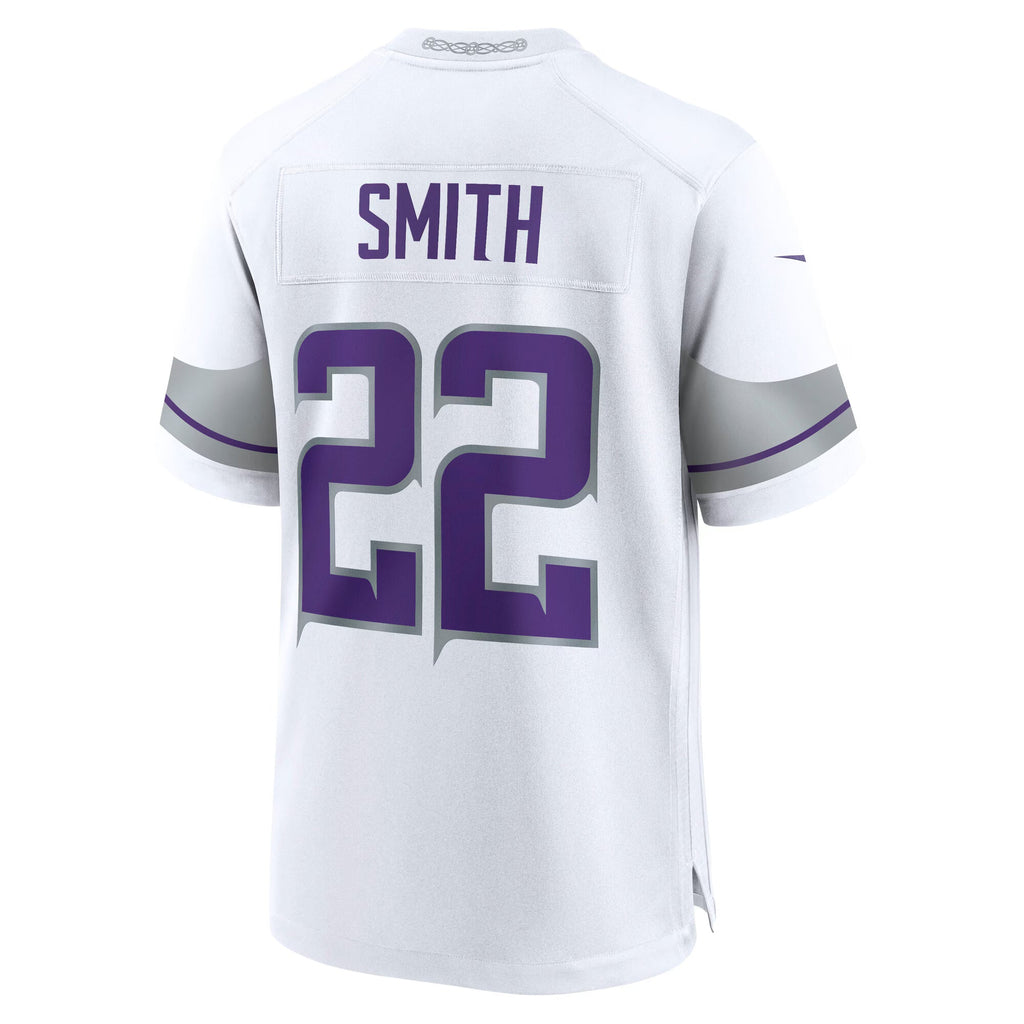 Minnesota Vikings Harrison Smith White Alternate Game Jersey