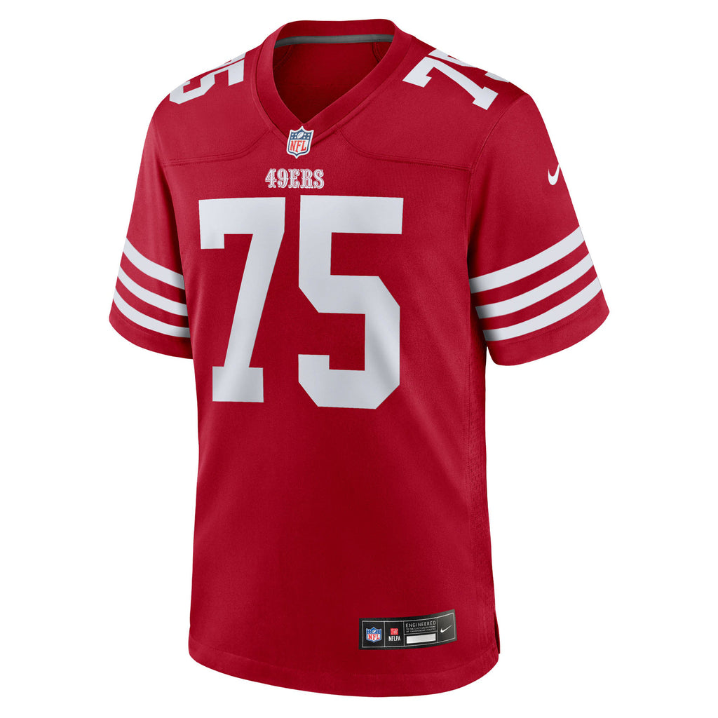 San Francisco 49ers Connor Colby Scarlet Team Game Jersey