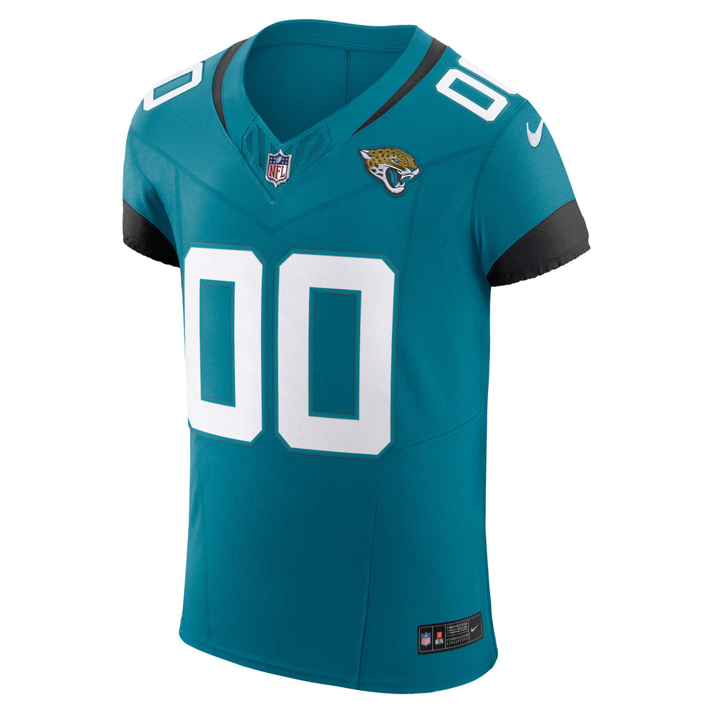 Jacksonville Jaguars Teal Vapor F.U.S.E. Elite Custom Jersey