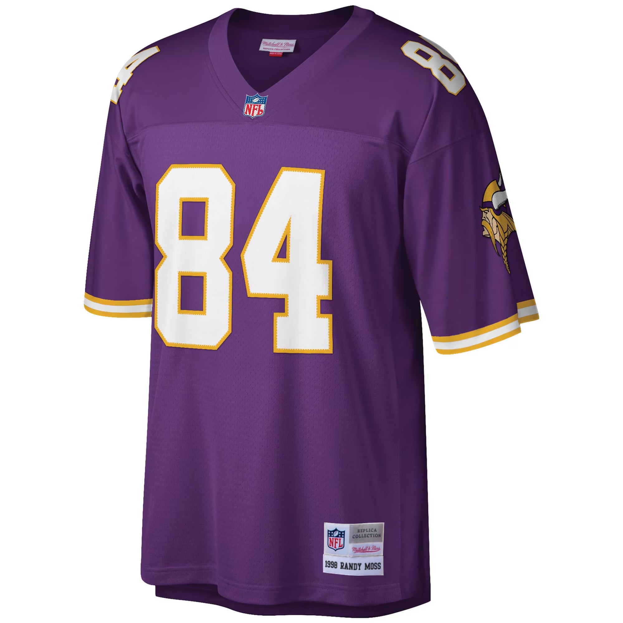 Minnesota Vikings Randy Moss Mitchell & Ness Purple Legacy Replica Jersey