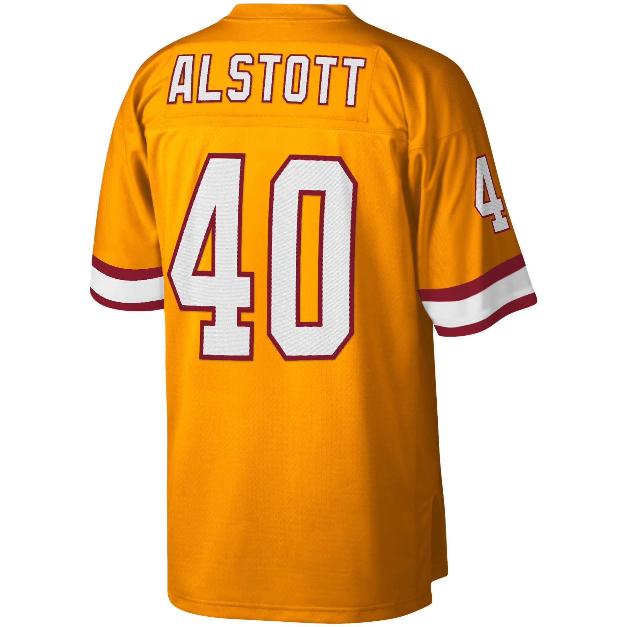 Tampa Bay Buccaneers Mike Alstott Mitchell & Ness Orange Big & Tall 1996 Retired Player Replica Jersey