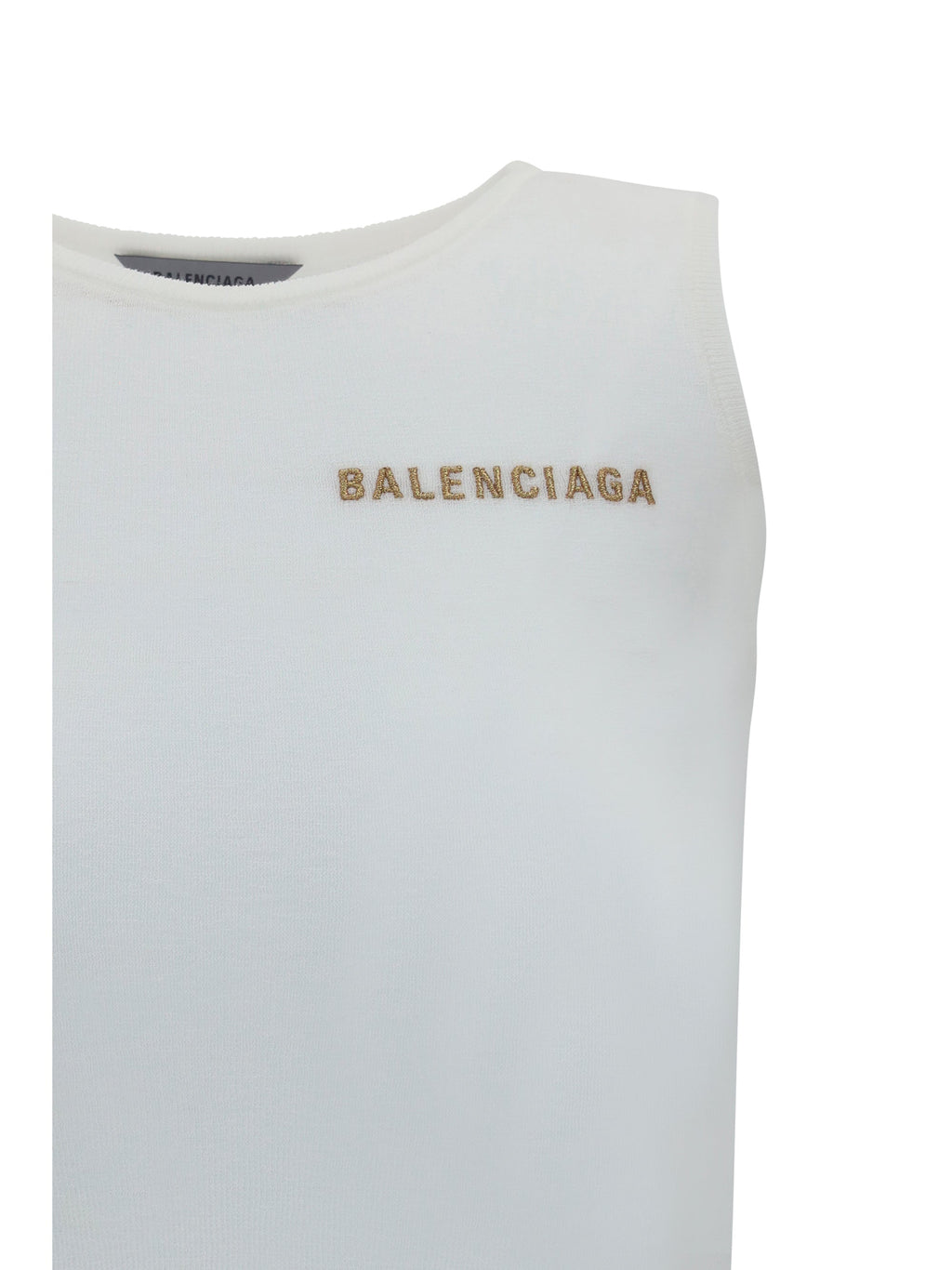 Balenciaga Women Logo Tank Top