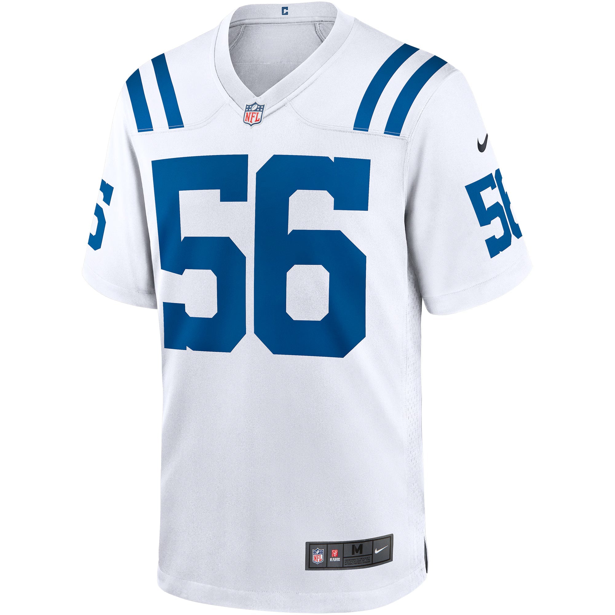 Indianapolis Colts Quenton Nelson White Game Player Jersey