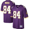Minnesota Vikings Randy Moss Mitchell & Ness Purple Legacy Replica Jersey