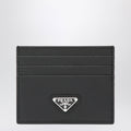 Prada Black Saffiano Card Holder Women