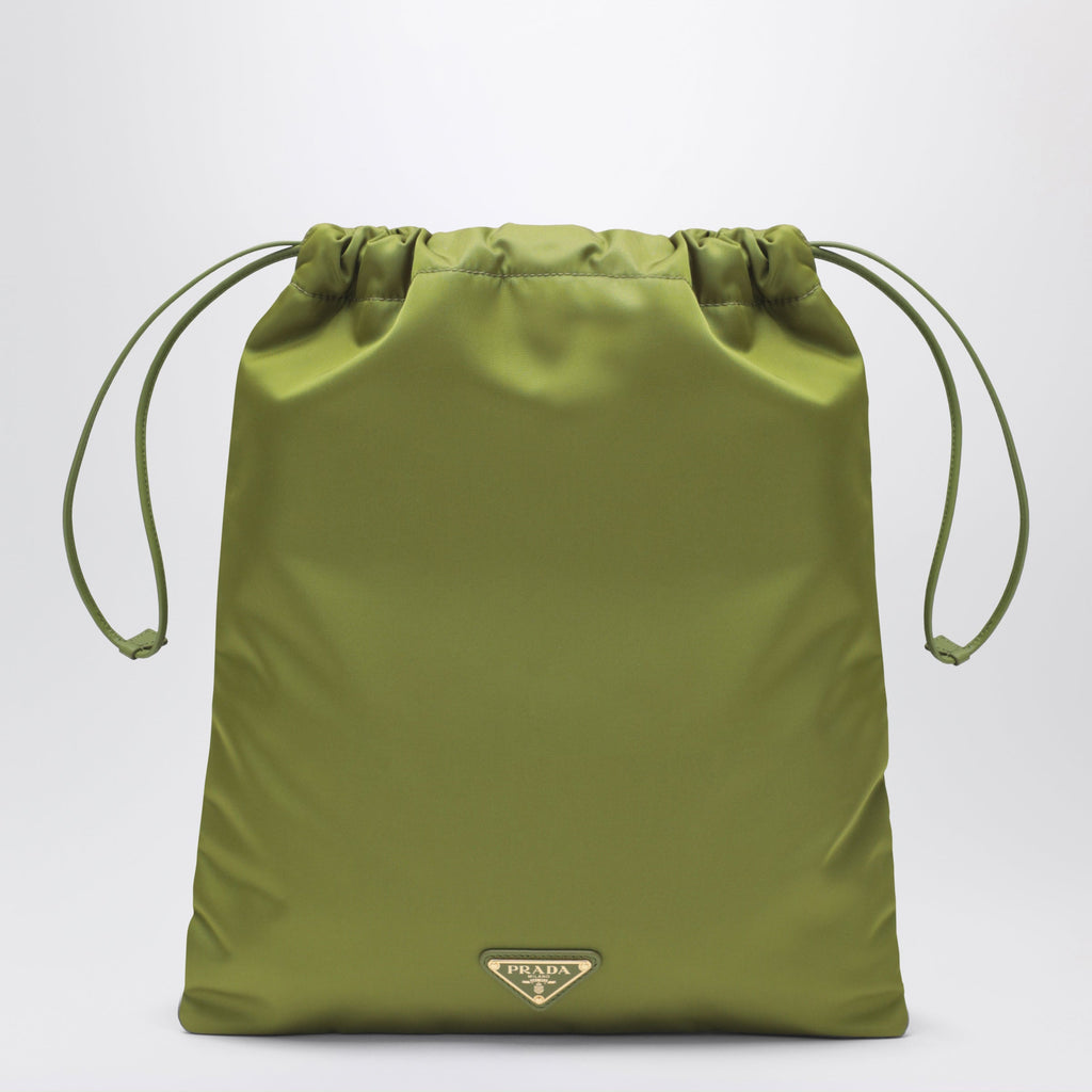 Prada Prada Wish Pouch In Ivy Green Re-Nylon Women