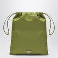 Prada Prada Wish Pouch In Ivy Green Re-Nylon Women