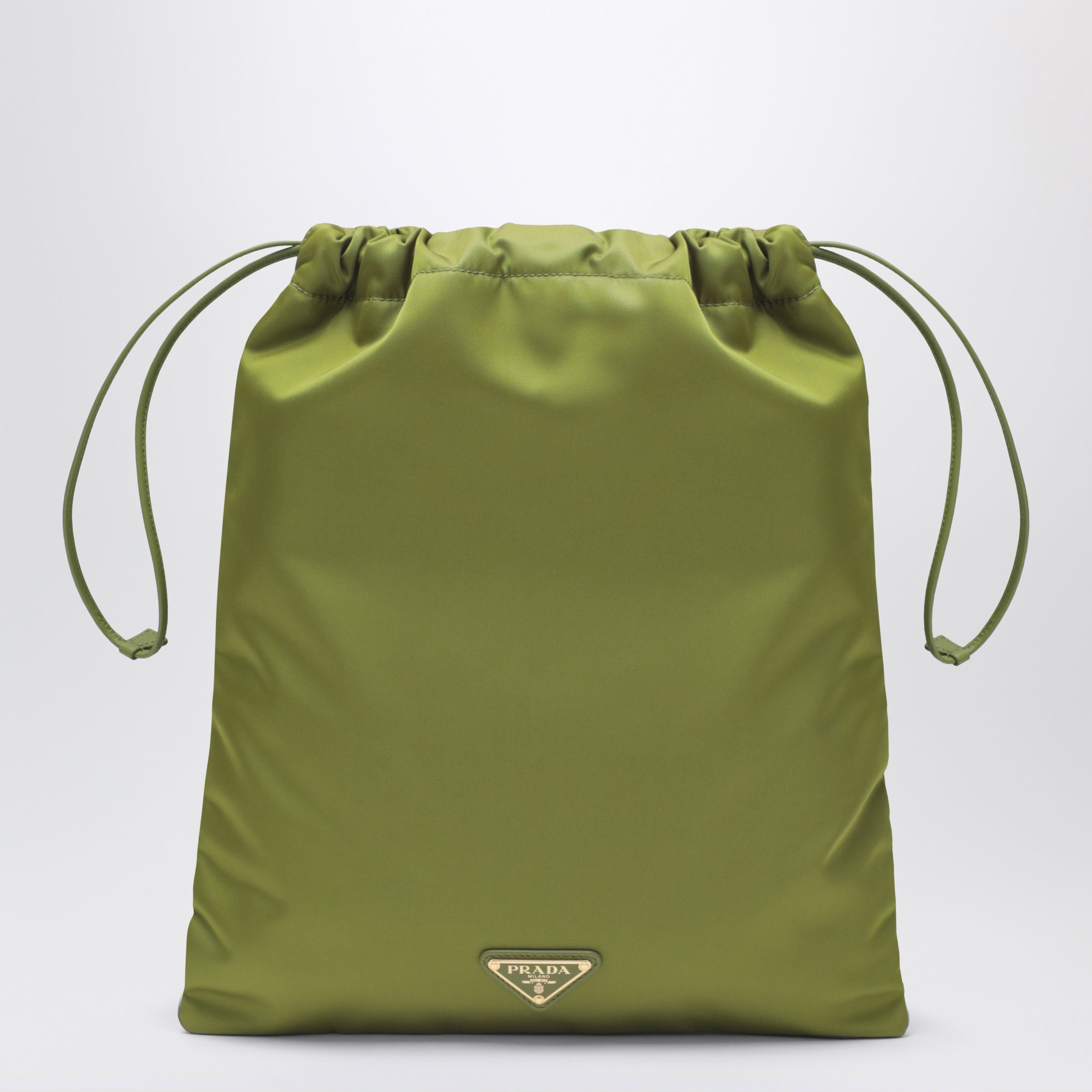Prada Prada Wish Pouch In Ivy Green Re-Nylon Women