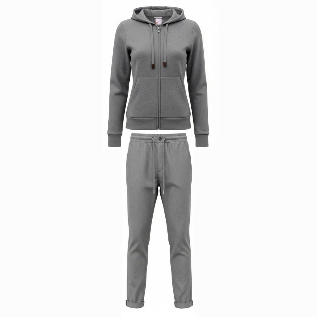 MARCO PESCAROLO GREY RELAXED FIT SET - SIZE 36
