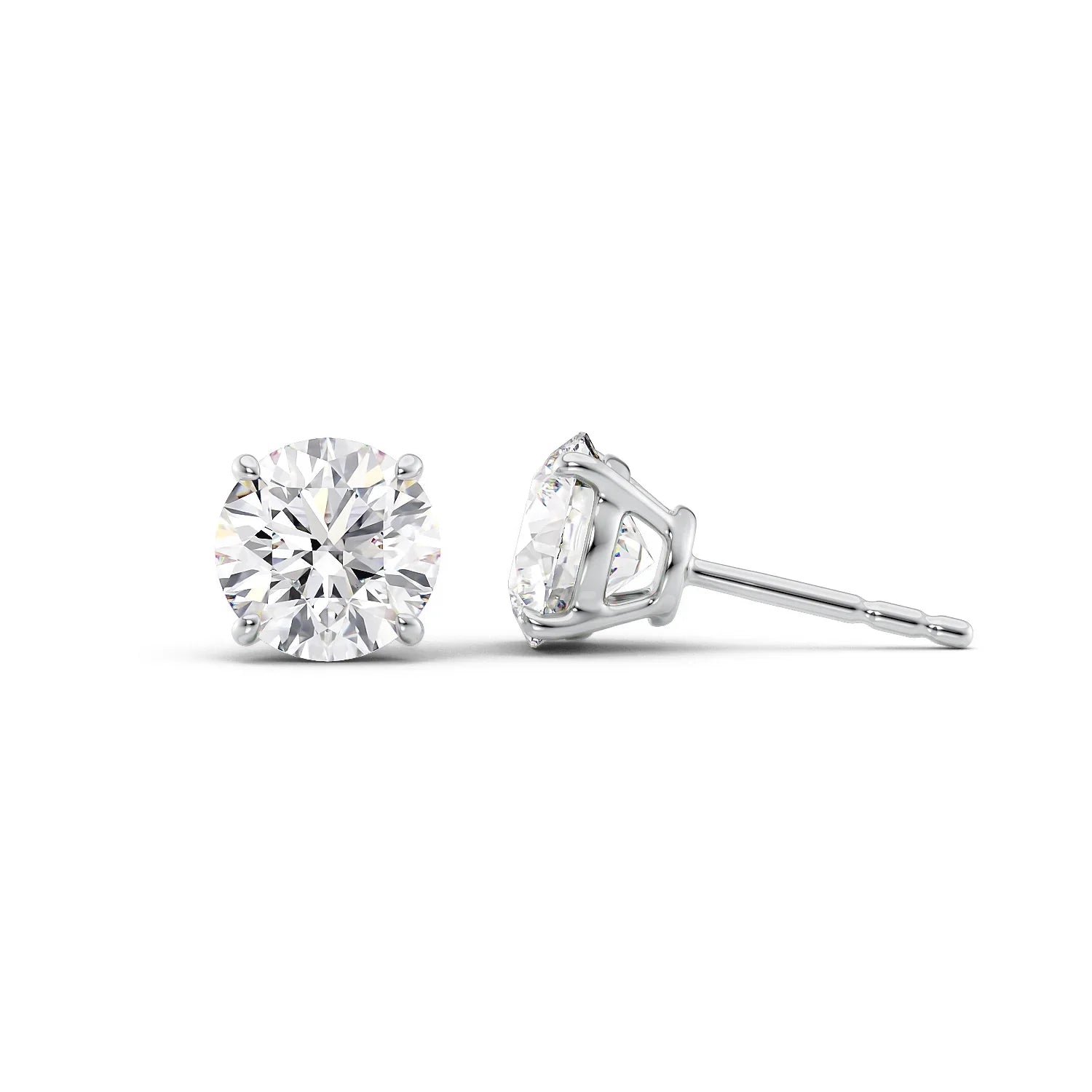 Moissanite Stud Earrings