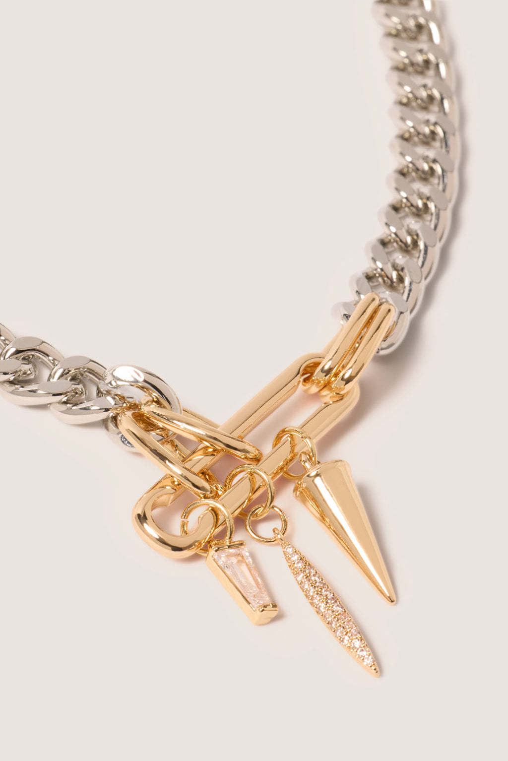 Women's Bassett Two Tone Necklace