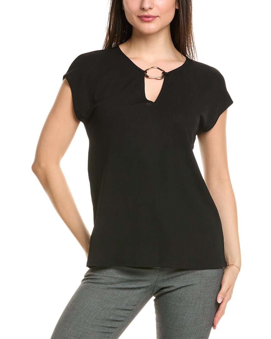 Anne Klein Keyhole Top