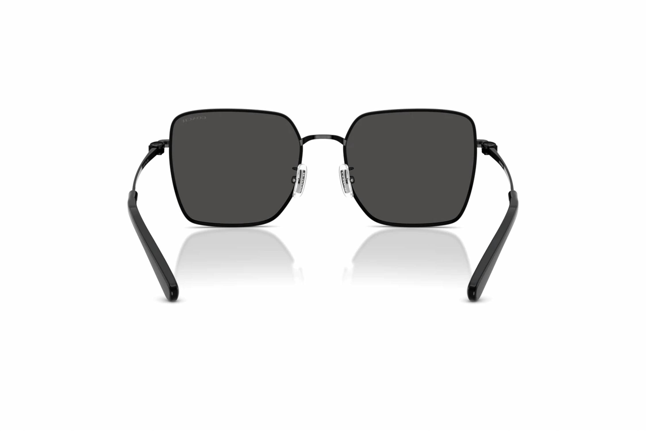 Women's Hc 7184D Sunglasses In Shiny Black/dark Grey / Grey Solid