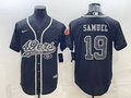 Men's San Francisco 49ers Deebo Samuel #19 Black Retired Player RFLCTV Limited Jersey1 Joint Edition