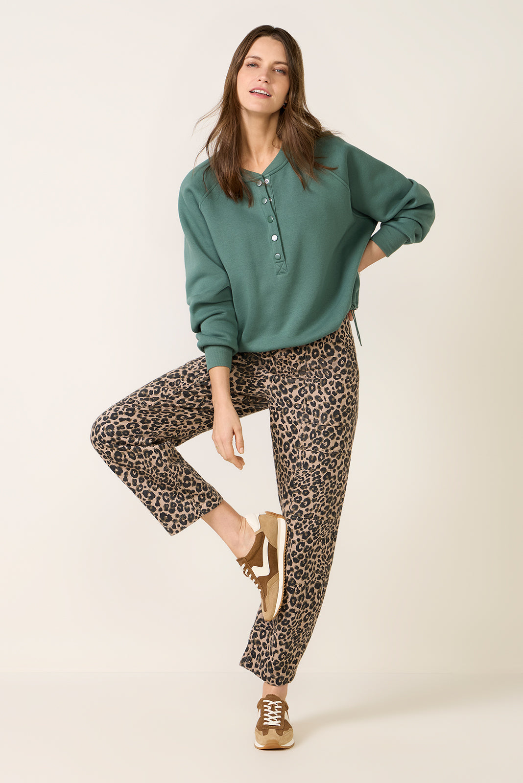 Women's Joey Henley Sweatshirt