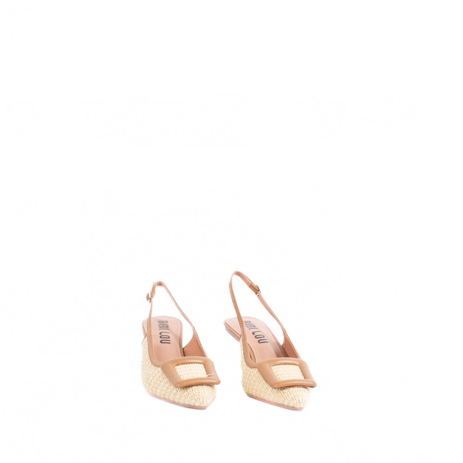 Women's Bonnie Flat Slingback Heel In Tan