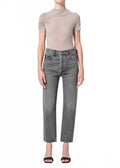 90's Pinch Waist Crop Jean In Audit