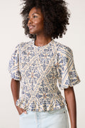 Women's Mina Smocked Blouse
