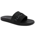 Nautica Mens Logo Slide Sandal