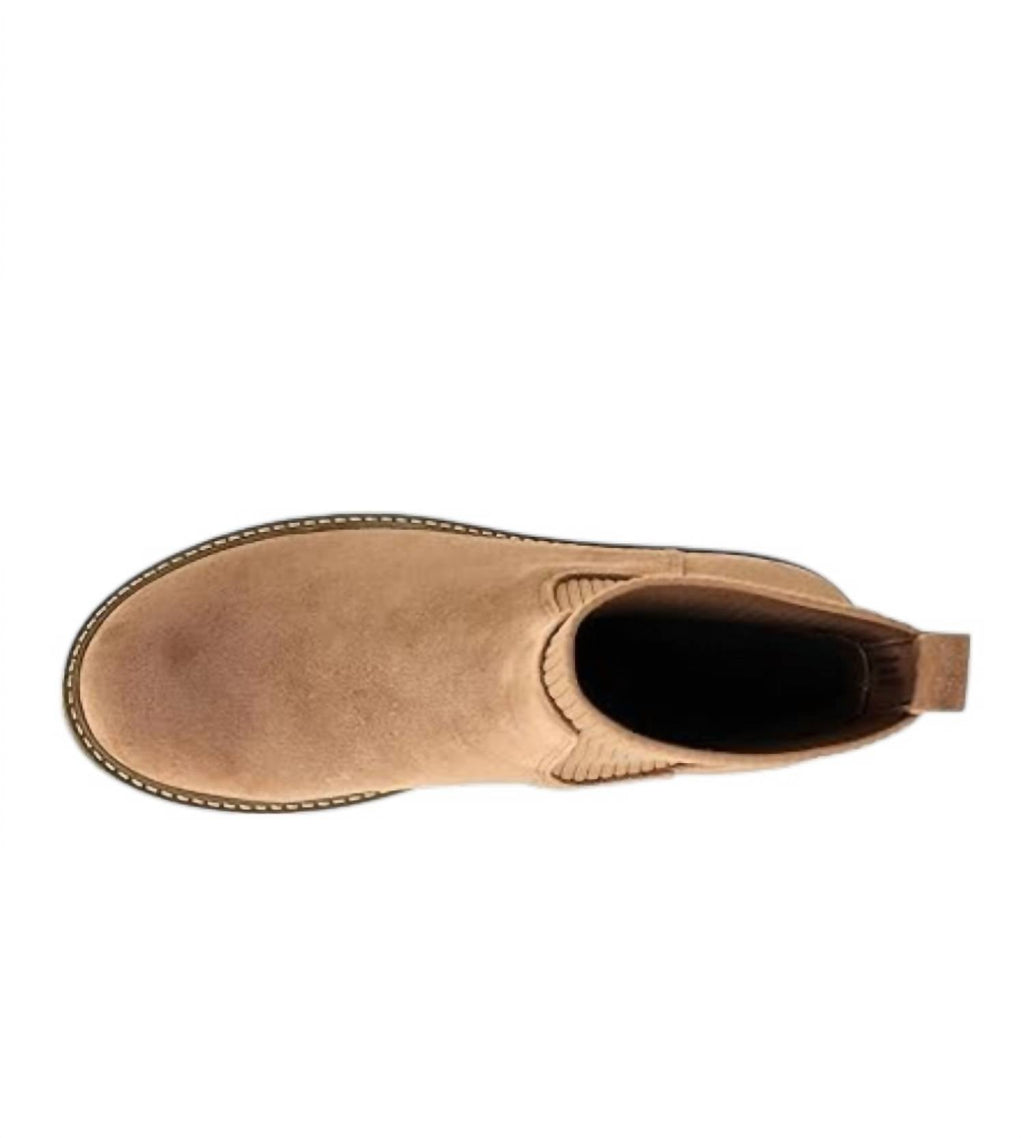 Women's Goodness Gracious Heeled Boot In Camel