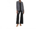 Drape Tunic Cardigan In Silver