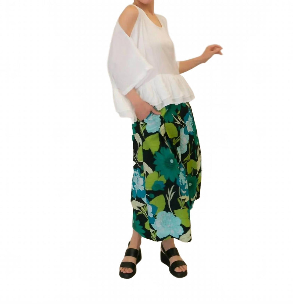 Cara Wide-Leg Pants In Floral