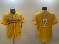 Men's Tampa Bay Buccaneers Bucky Irving #7 Yellow Game jersey