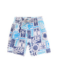 VINTAGE SUMMER 4 Way Stretch Volley Swim Short