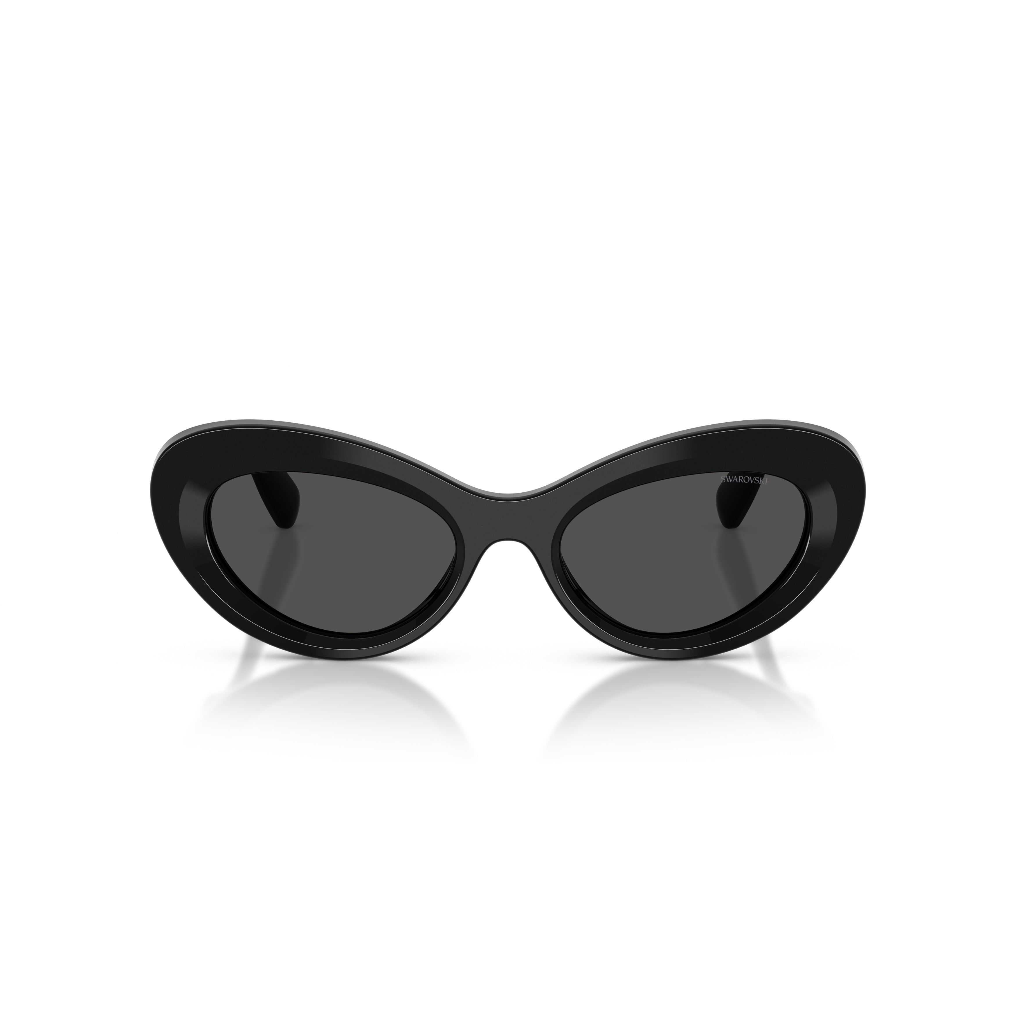 0Sk6061U Cat-Eye Sunglasses with Glossy Black Frame