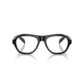 0pr C12v Oversized Rectangular Black Acetate Sunglasses