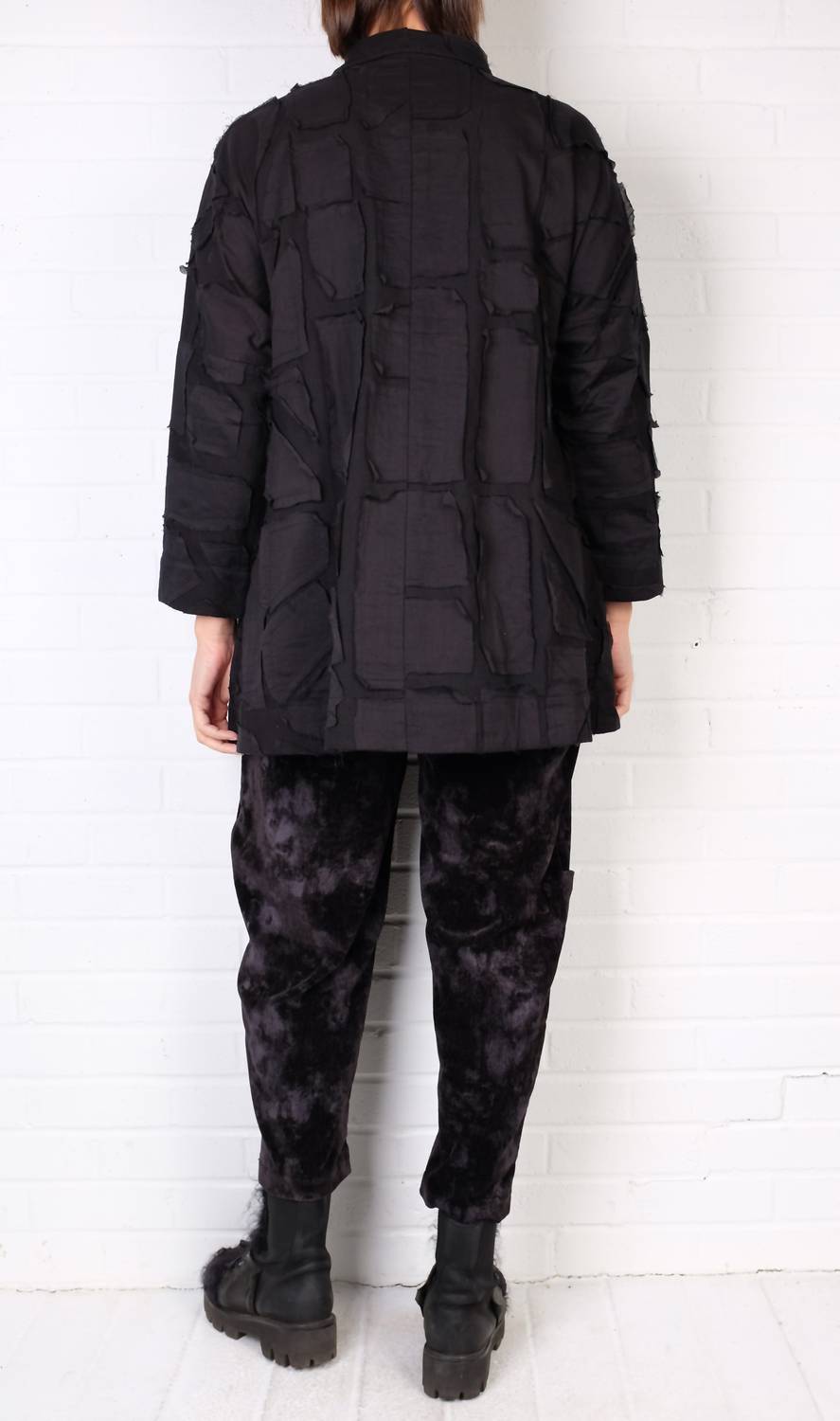 Swing Shirt In Black Patch