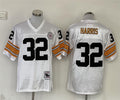 Men's Pittsburgh Steelers Franco Harris Mitchell & Ness White Legacy Replica Jersey1