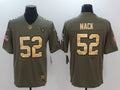 Men's Las Vegas Raiders Khalil Mack #52 Brown Player Game Jersey1