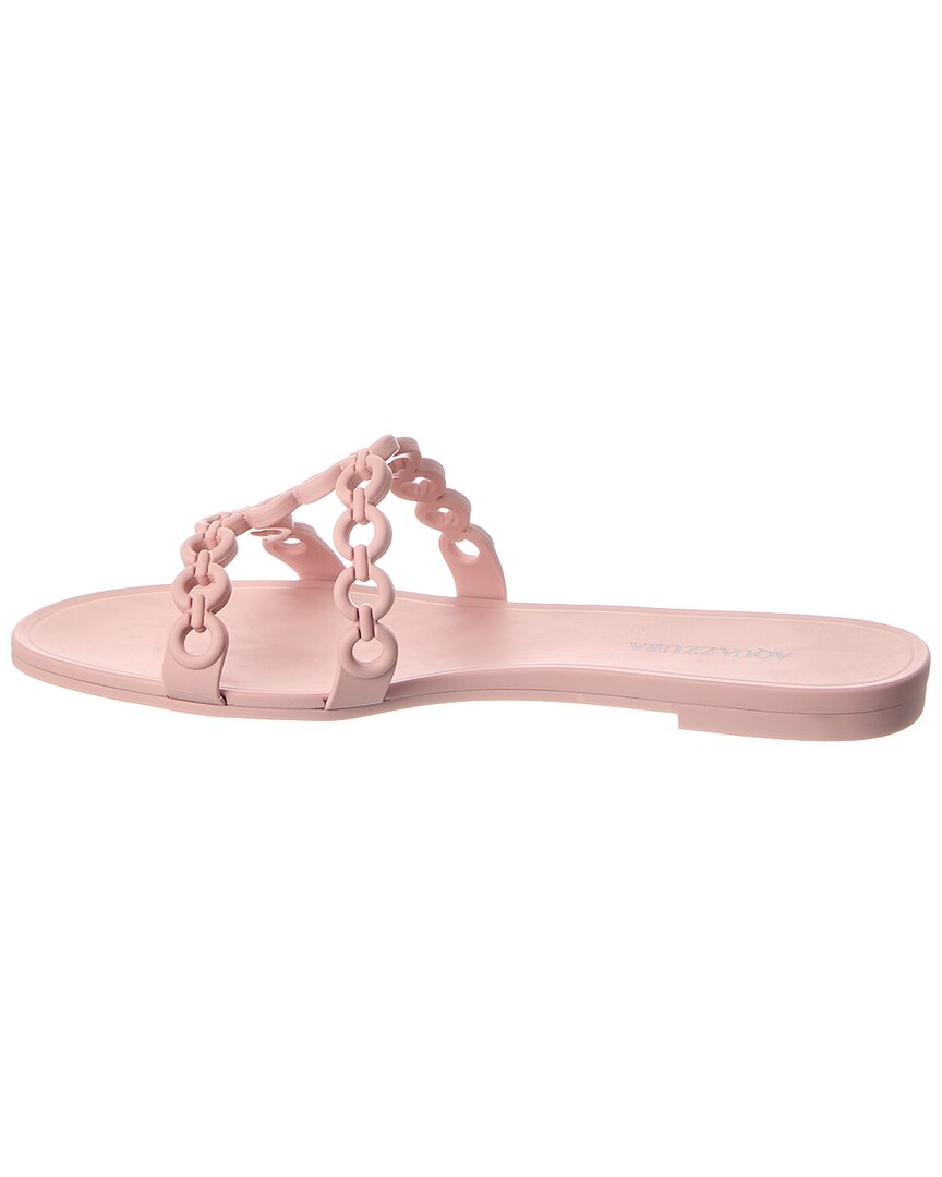 Aquazzura Infinity Chain Jelly Sandal