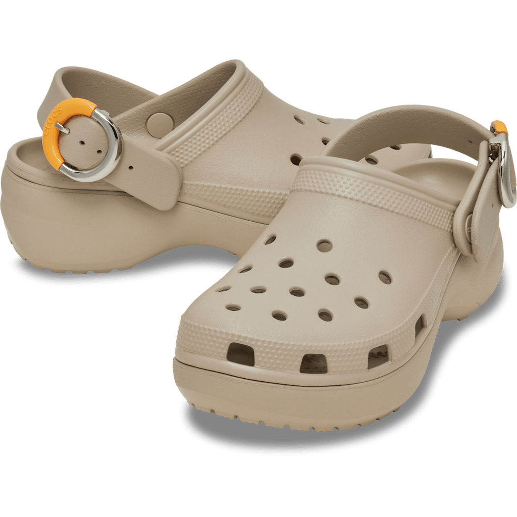 Classic Platform Dipped Buckle Clog