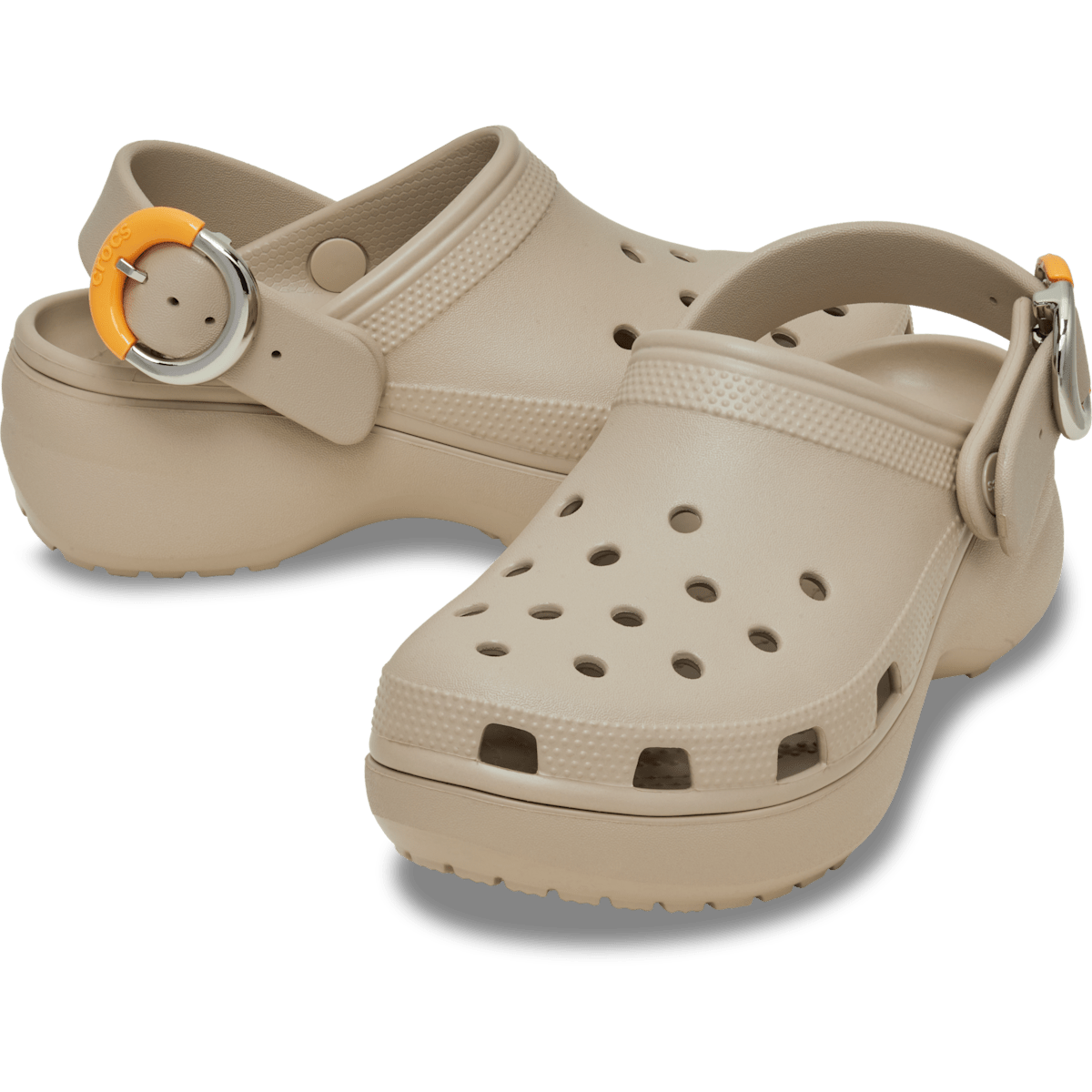 Classic Platform Dipped Buckle Clog