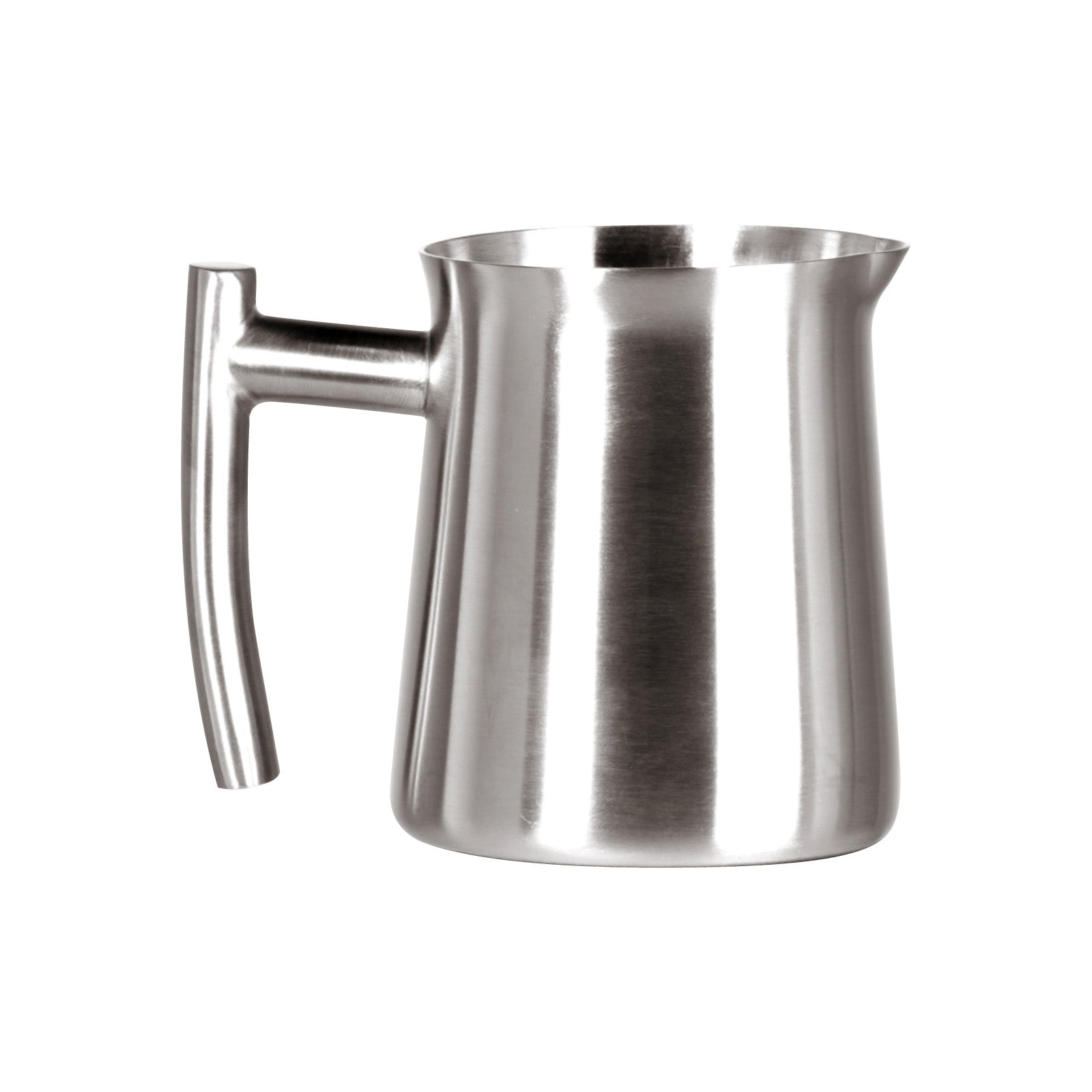 Frieling Milk Frothing Pitcher and Creamer, Brushed Stainless Steel Finish, 10-Ounce