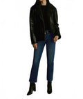 Lara Mid Rise Cigarette Ankle Jeans In Blue