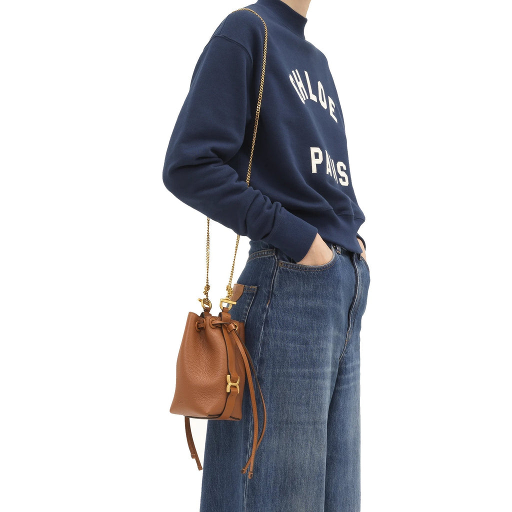 Chloe Micro Marcie Bucket Bag Women