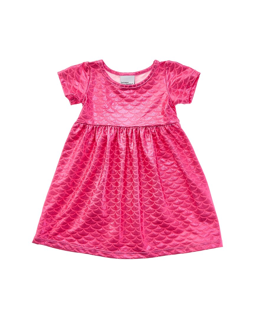 Flap Happy Shiny Pink Scales Dress