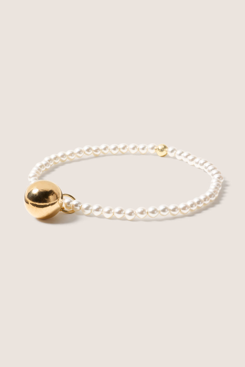 Women's Classic Pearl 3mm Bracelet w Bead