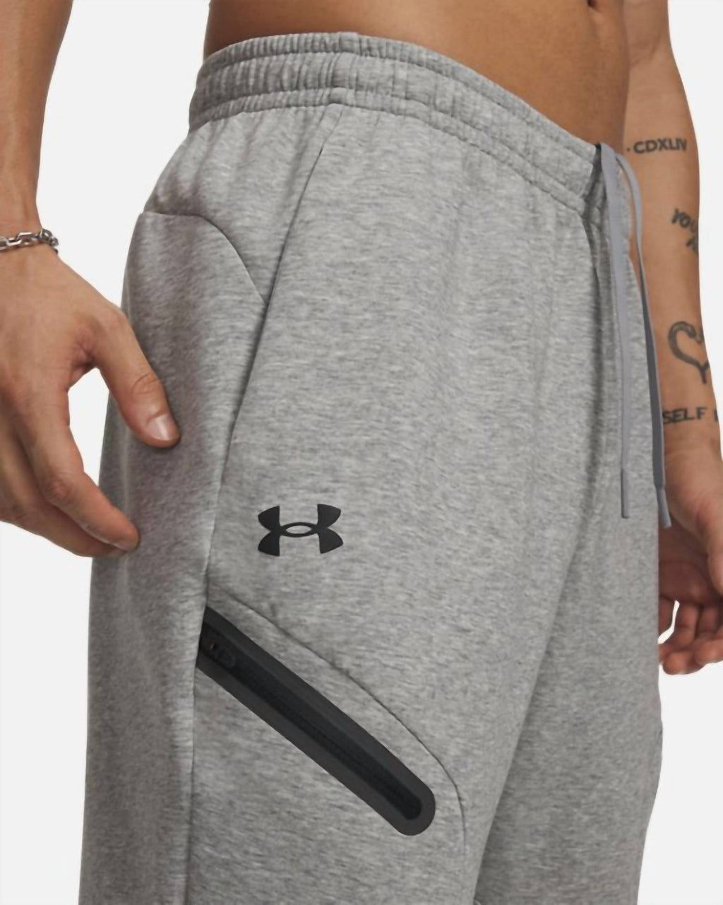 Men's Unstoppable Fleece Joggers In Mod Gray / Black