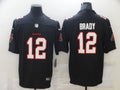 Men's Tampa Bay Buccaneers Tom Brady #12 Black Player Game Jersey1