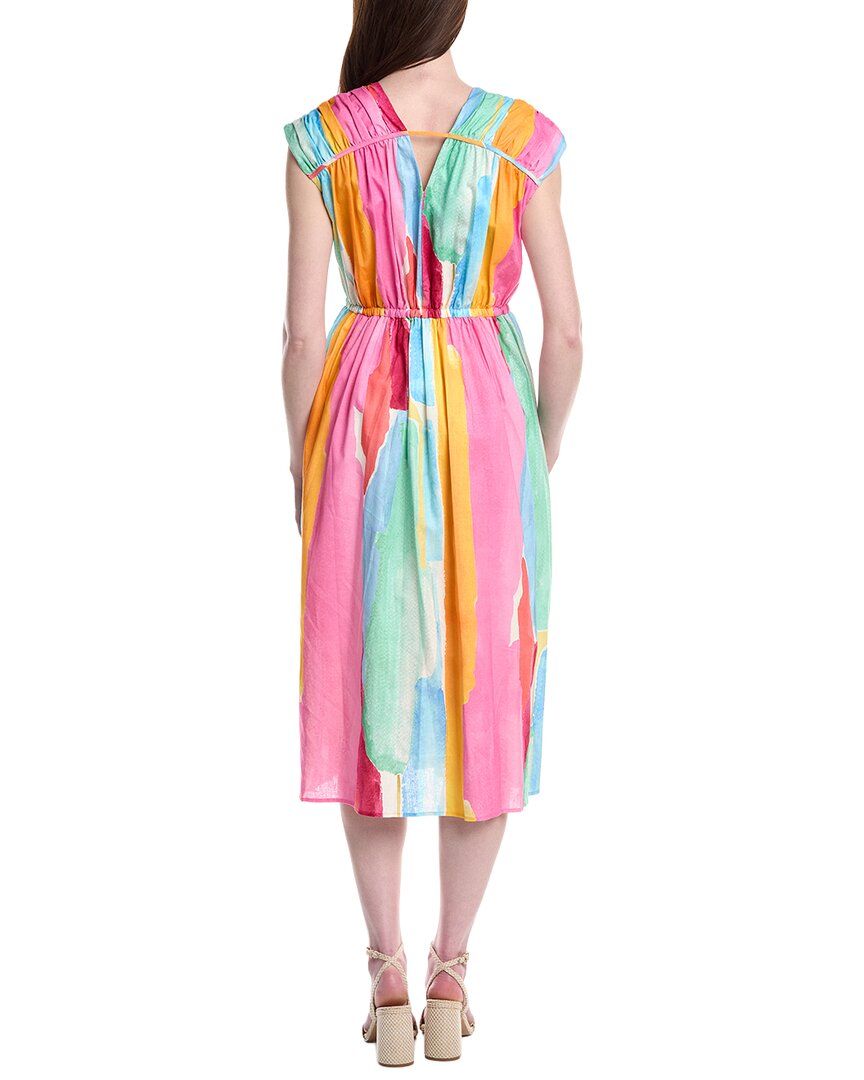 CROSBY by Mollie Burch Emmett Linen-Blend Dress