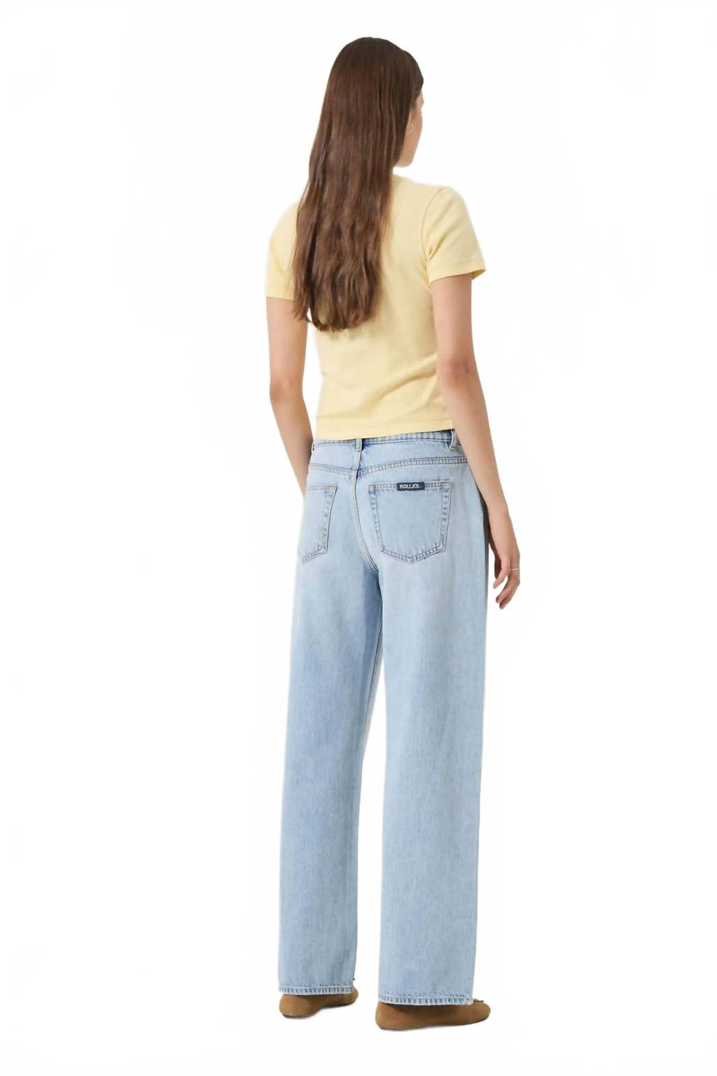 Kate Mid Rise Baggy Jean In Breezy Blue